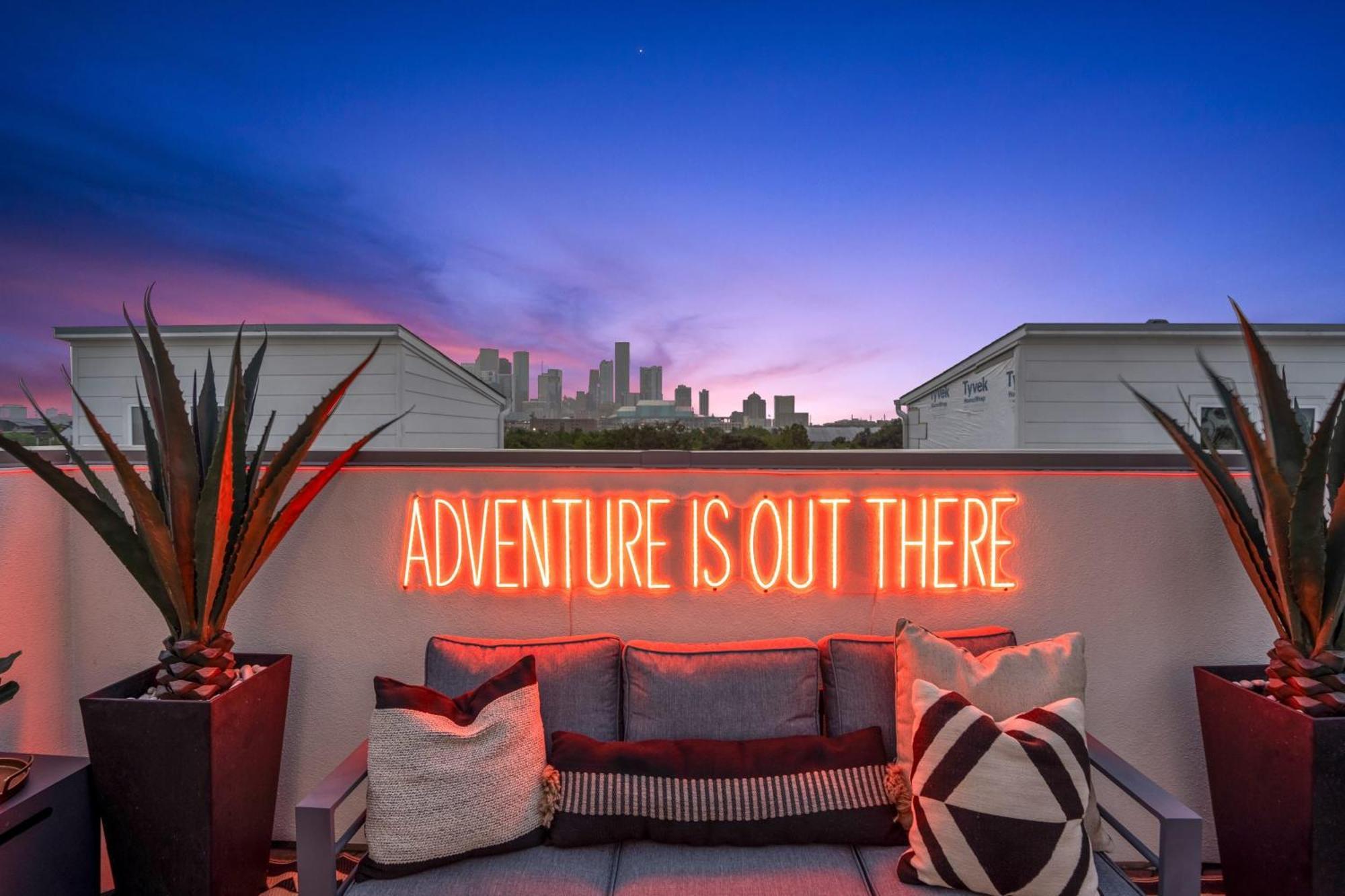 Luxury Downtown Getaway With Breathtaking Views Villa Houston Eksteriør billede