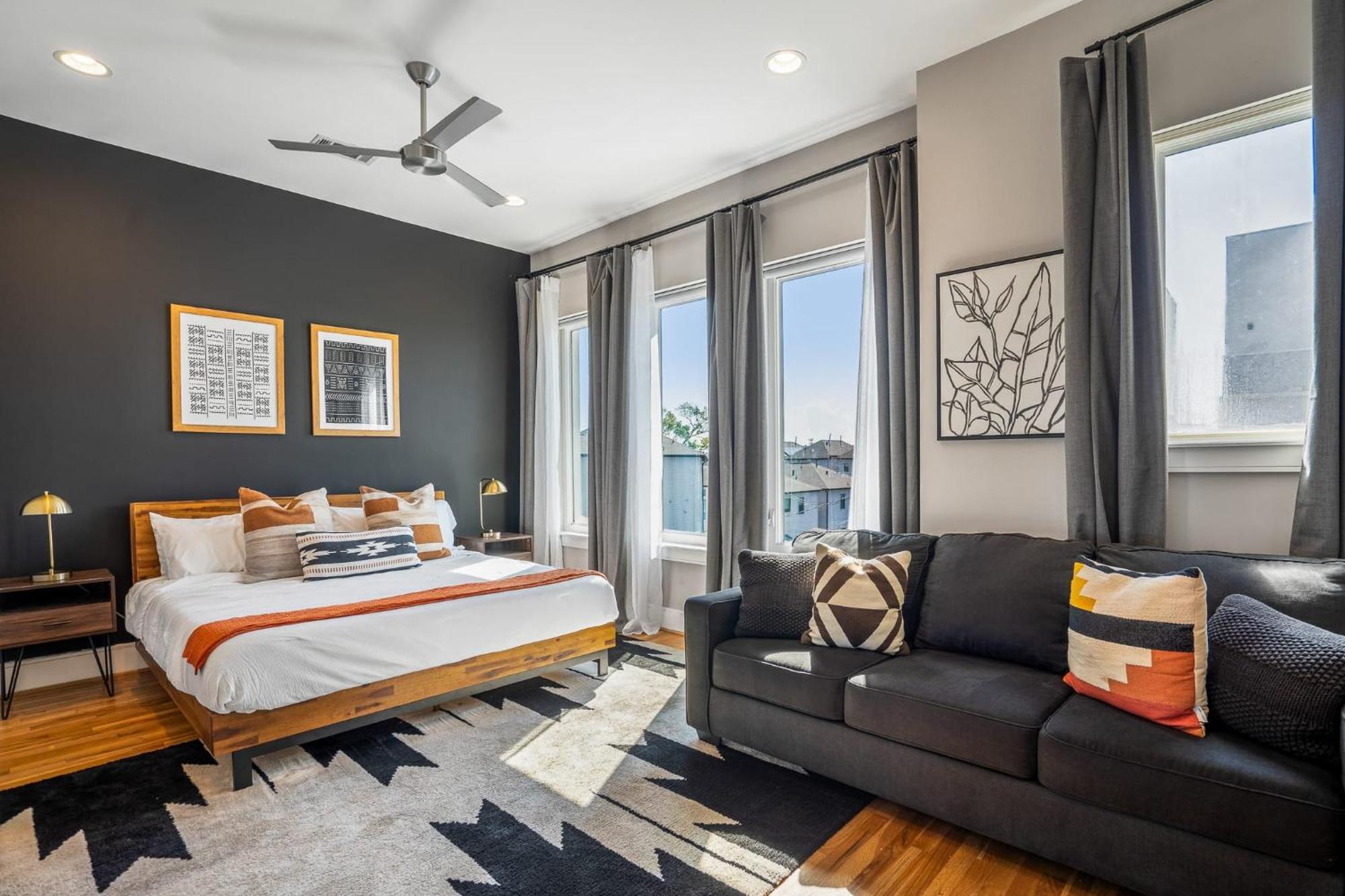 Luxury Downtown Getaway With Breathtaking Views Villa Houston Eksteriør billede