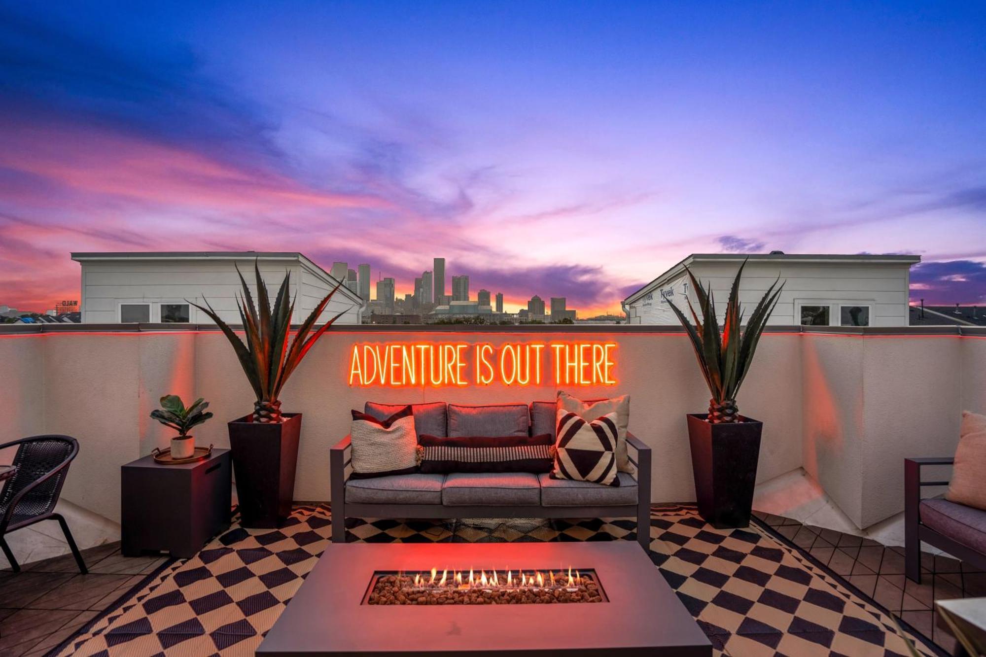Luxury Downtown Getaway With Breathtaking Views Villa Houston Eksteriør billede