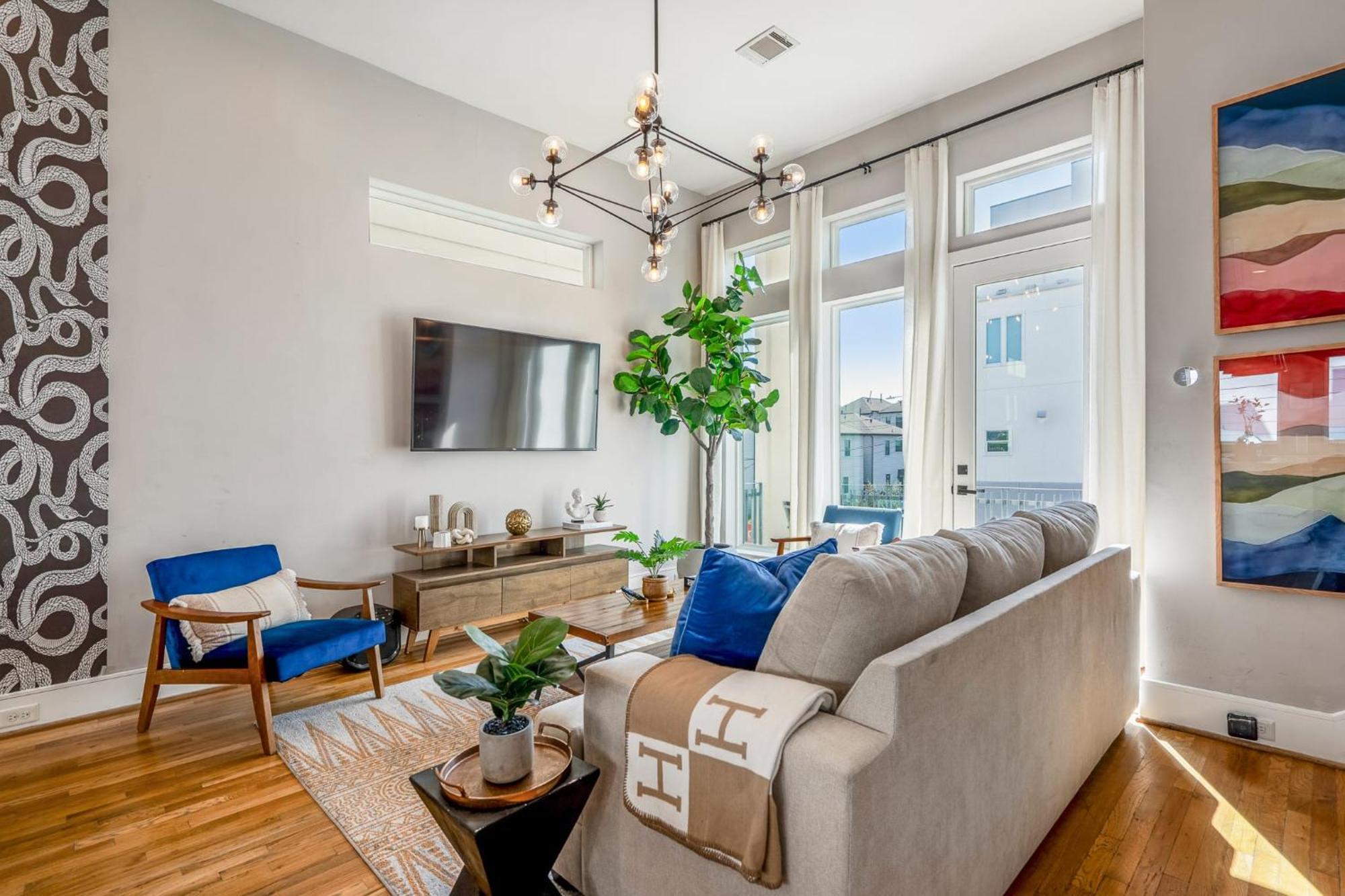 Luxury Downtown Getaway With Breathtaking Views Villa Houston Eksteriør billede