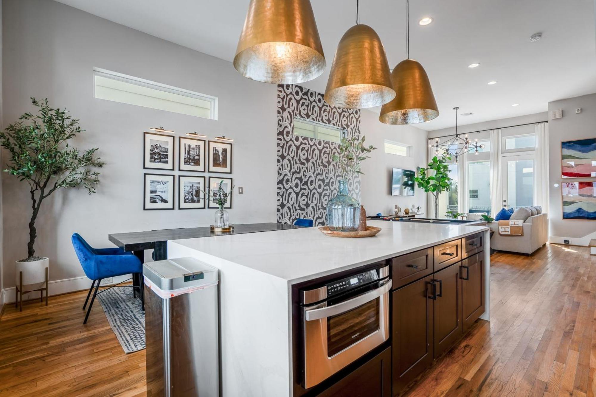 Luxury Downtown Getaway With Breathtaking Views Villa Houston Eksteriør billede